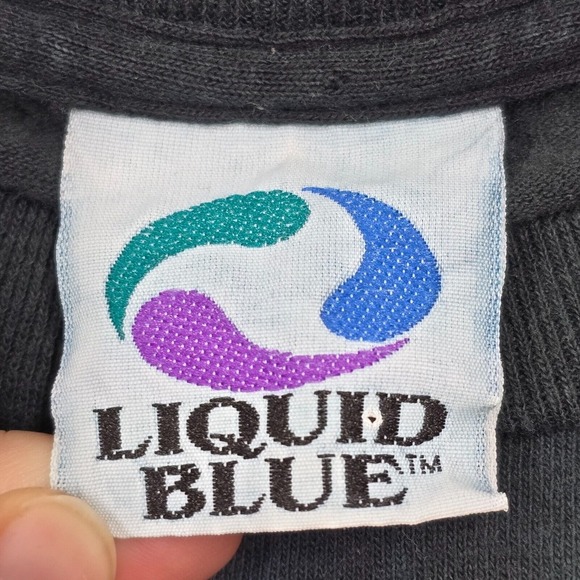 Pittsburgh Steelers Shirt Mens XL Liquid Blue Short Sleeve‎ Pullover Cotton USA - Picture 5 of 9